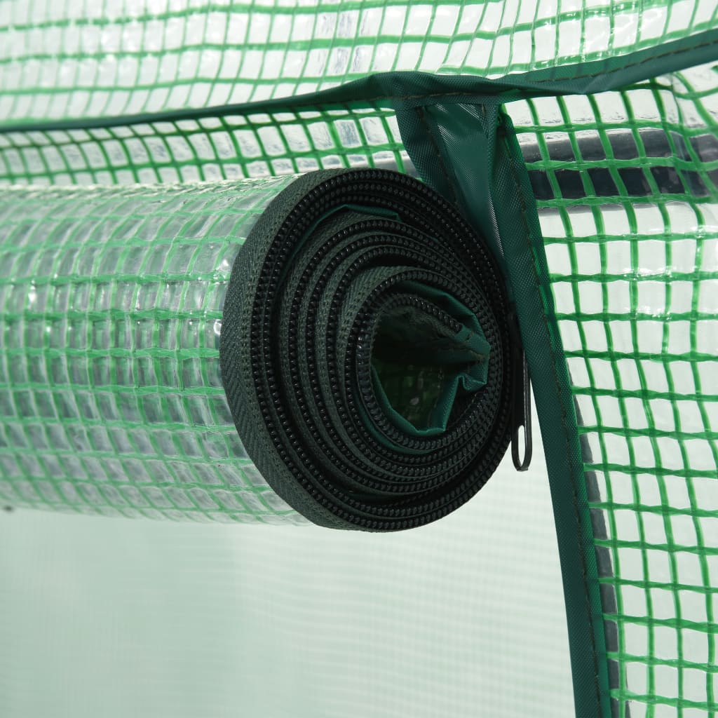 Foliengewächshaus 200×80×170 cm mit Reißverschluss-Tür – Garten Gewächszelt