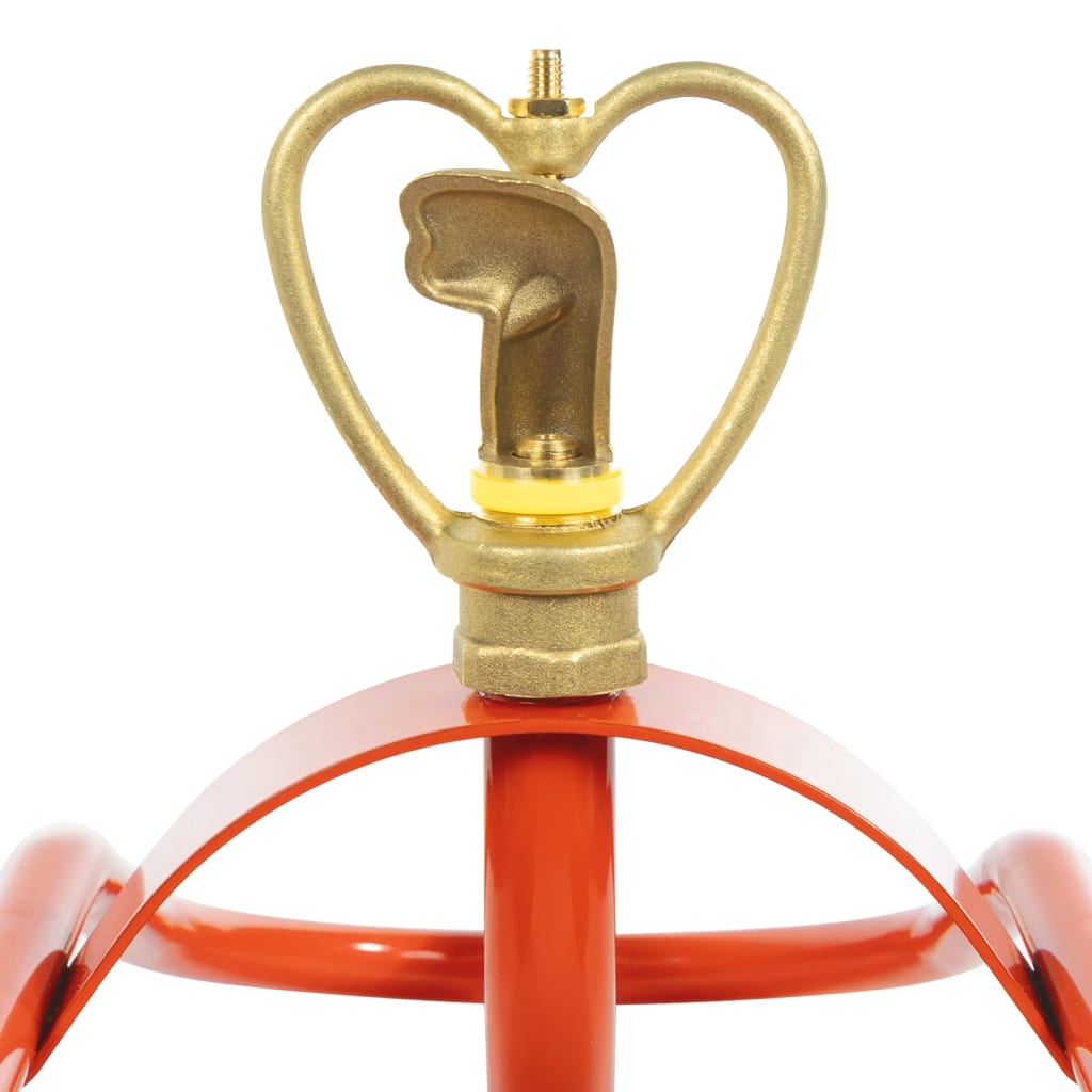 Bewässerungswagen mit rotierender Sprinklerdüse – Robuster Stahl-Rasensprenger auf Rädern